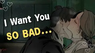 Your Enemy Can't Stop Kissing You [M4F] [Kisses] [Flirty] [Boyfriend Roleplay] [ASMR]