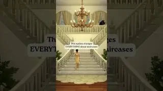The Sims 4 base game stairs just got a MAJOR upgrade 😮&zwj;💨