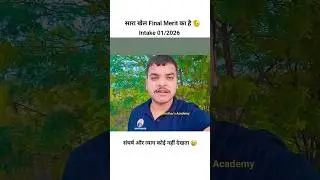 Navy Result 01/2026 ✅️तैयार रहो सारा खेल Final merit का है #shorts #indiannavy #finalmeritlist #navy