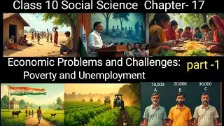 Class 10 Social Science chap- 17/ Economic Problems and Challenges : Poverty and Unemployment 