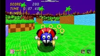 All Vanilla XMomentum Chars Speedrun SA2 Green Hill