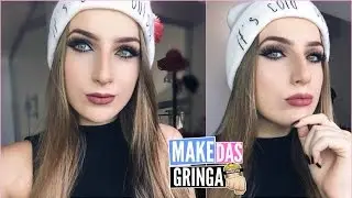 MAQUIAGEM INSPIRADA NAS GRINGAS