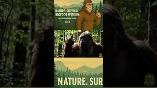 Bigfoot Uses the WIND to Find Shelter Spot 🌬️