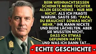 Beim Weihnachtsessen schenkte meine Tochter allen außer mir etwas, dann deckte ich alle Karten auf.