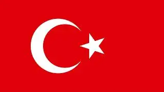 [1 HOUR] Country Flag | Turkey | UHD 4K