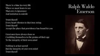 Ralph Waldo Emerson: 