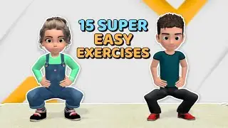15 SUPER EASY STANDING EXERCISES FOR KIDS