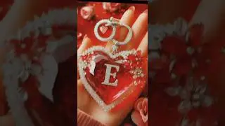 E name status video 💖😍 comment your first letters of name🎊💞 #shortsviral #love #cute #viral #short