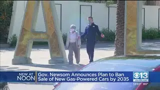 Gov. Newsom Announces Plan To Ban Sale Of Gas-Powered Cars By 2035