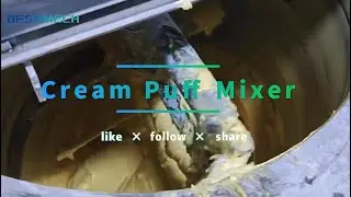 🔥【Cream Puff Mixing Machine】Effortless & Efficient Mixing | Perfect Choux Pastry Every Time! 💯