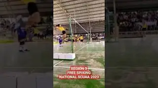 NATIONAL  SCUAA 2023| REGION 3 FREE SPIKING #shorts #shortsvideo #volleyball #nationalscuaa2023