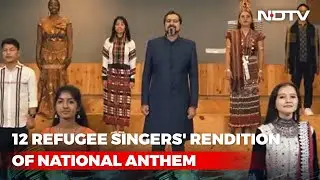 Watch: Grammy Winner Ricky Kej, Refugees' Tribute To National Anthem