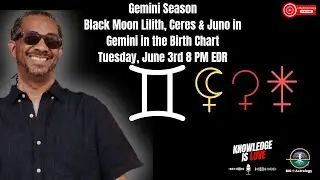 Black Moon Lilith, Ceres & Juno in Gemini in the Birth Chart Intuition, Love, Sex & Caring #gemini