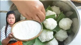 Delicious Khmer Malt - Fermented Sticky Rice Dessert Recipe &ndash; Cooking Recipe   Village Food Factory