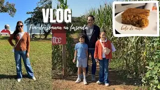 PUMPKIN PATCH | APPLESAUCE CAKE RECIPE | COOKING A BRAZILIAN STYLE DINNER