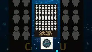 Can you spot odd one  : youtube edition #brainygames #art #gaming #games