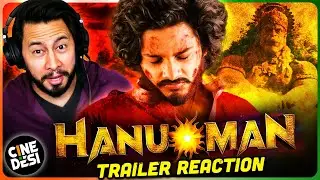 Hanuman Hindi Trailer Reaction | Prasanth Varma | Teja Sajja