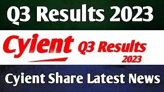 Cyient q3 results 2023 || Cyient results today || Cyient share latest news || Cyient q3