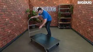 How to assemble BiGDUG's Heavy Duty Ergo Handle Platform Truck