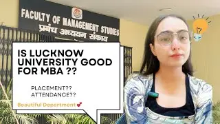 MBA Department🧑&zwj;🎓||Lucknow University|| Attendance , Placement #lucknowuniversity #vlog