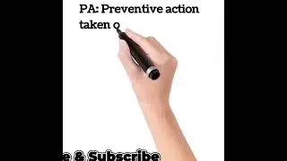 CAPA | Corrective action & Preventive action | Problem solving |