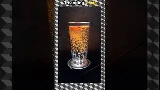 ✨Treand with red chilli powder water glass💫✨#short #shortsfeed #chillipowder #hack #treanding #magic