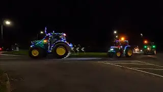 Royal Oak, Worleston, Annual Christmas Tractor Run 2025