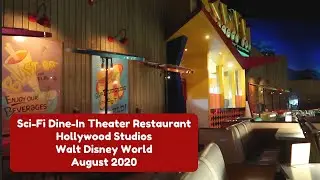 Sci-Fi Dine-In Theater Restaurant | Hollywood Studios Table Service | Disney Dining | August 2020
