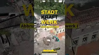 Stadtkraftwerk Judenburg - Abbruch Kraftwerk I