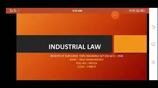 Benefits of Employees' State Insurance Act (ESI ACT)-1948
