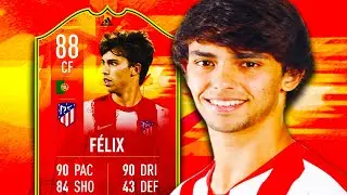 HUGE UPGRADE! 🔥 88 NUMBERS UP FELIX PLAYER REVIEW - FIFA 22 ULTIMATE TEAM