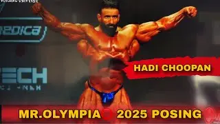 HADI CHOOPAN SOLO POSING ROUTINE💥 | Men's Open Mr.Olympia 2025