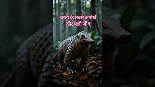 धरती के सबसे अनोखे कीटभक्षी जीव | Rare Insect Eating Animals #shorts #viral #trending #ai