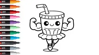 How to Draw Ballerino Lolo &ndash; Cute Italian Brainrot Dancing Juice Cartoon