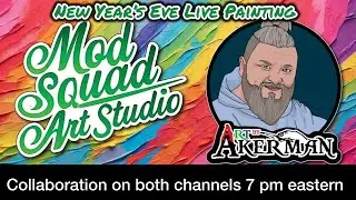 New Year&rsquo;s Eve Live Painting Collaboration