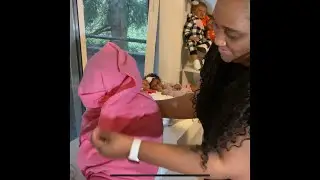 Box opening of My FIRST child size reborn doll Angelica by Reva Schick