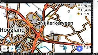 Osmand create cycle route (round trip)  and reverse direction