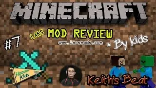 LETS PLAY! KIDs MINECRAFT MOD REVIEW ( NO BAD WORDS!) (Kid Play)