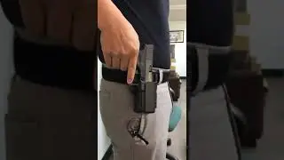 Gun Holster Belt 🔫🔫 #gun #glock #army #shorts