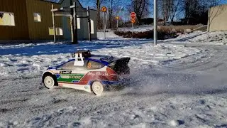 hpi WR8 flux @ Rally Newcroft Reverse '23.02.04 [FPV driving]