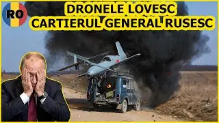 Dronele Ucrainene Devastează Comandamentul Rus al Dronelor | RO Militar