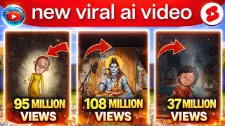 How to Create Viral AI Touch Light Video for FREE💡| Free AI tools | new ai video 
