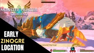 Monster Hunter Stories 2 - Early Zinogre Location and Egg Hunting