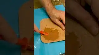Leather craft a skull wallet