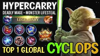 Cyclops Best Build 2023 [ Top 1 Global Cyclops Gameplay Build ] - Mobile Legends
