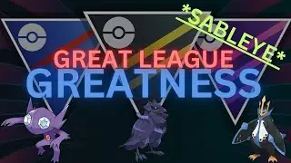 Great League SHADOW Sableye Empoleon Corviknight team is GREATNESS in PokemonGo!