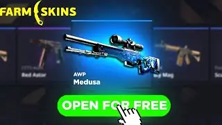 FARMSKINS I TRIED STONE CASE  - (FARMSKINS Promo Code 2024)