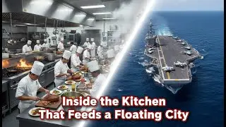Inside the Kitchen That Feeds a Floating City&rdquo;