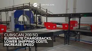 Cubiscan 200-SQ: Automate Shipping with Scanning, Dimensioning, Weighing, Labeling & Sortation.