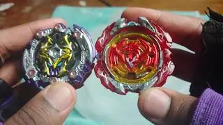 BEYBLADE ICE STADIUM BATTLE! DEAD HADES VS REVIVE PHOENIX